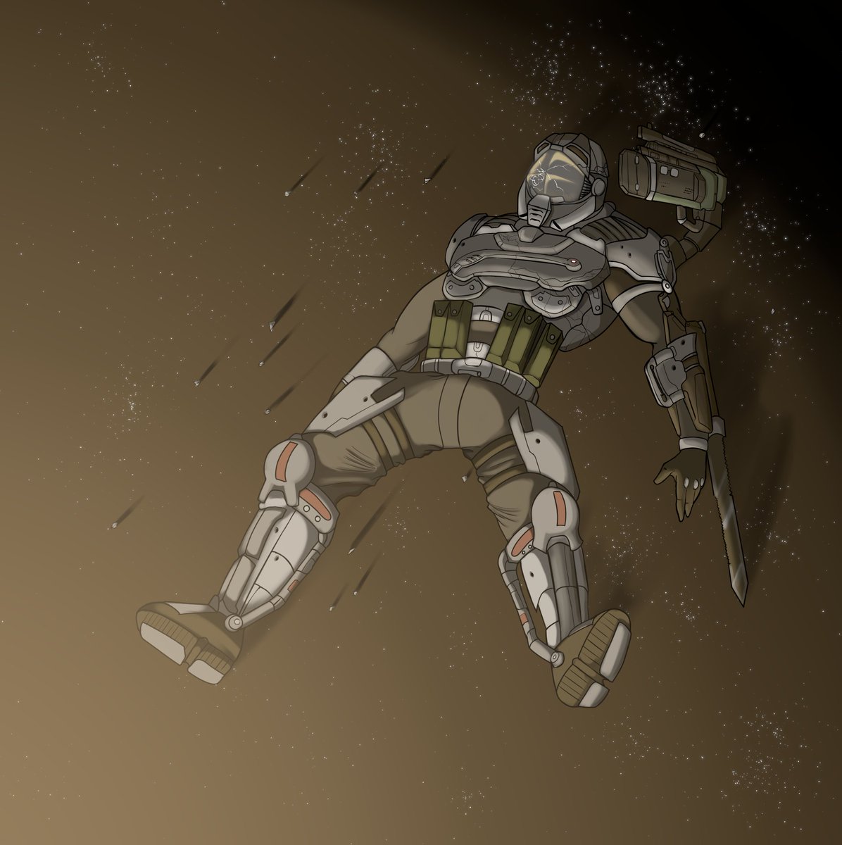 boomshootart's tweet photo. "We do not fight here to win, we fight here so those we fight for do not lose."
Art by @PraiseAltman111
#doom #doometernal #doomguy #doomslayer #crossover #codiw #cod #callofduty #callofdutyinfinitewarfare #infinitewarfare #space #tactical #trooper #soldier #marine #military https://t.co/Rq60KpGWW5