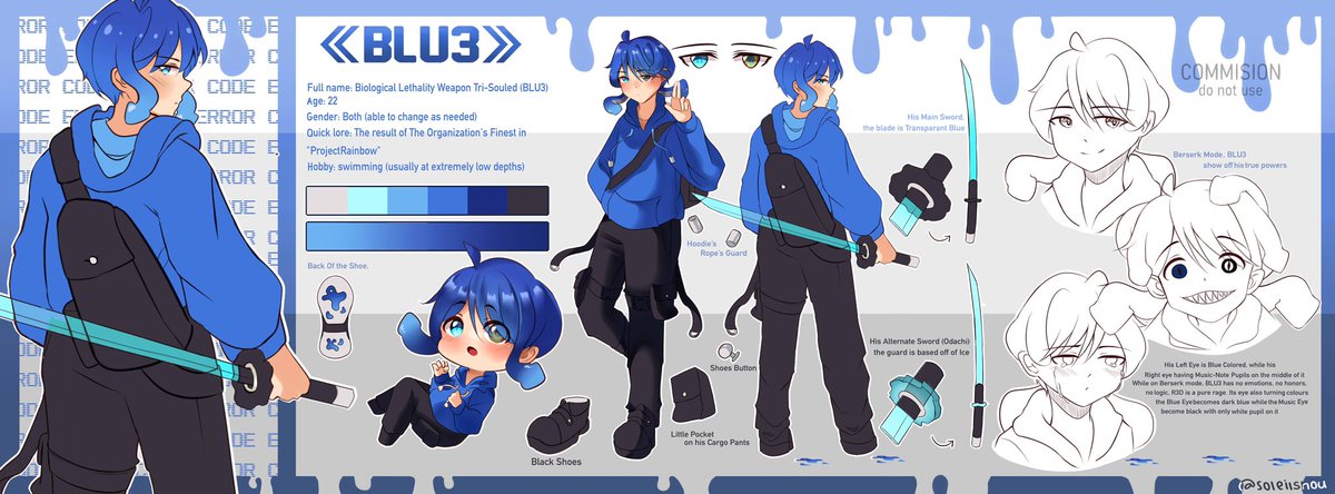 soleilshou's tweet photo. Fullshading Reference Sheet for @OfficialSoftest Thank You for being patience with me！ https://t.co/WxL4XUTVBa