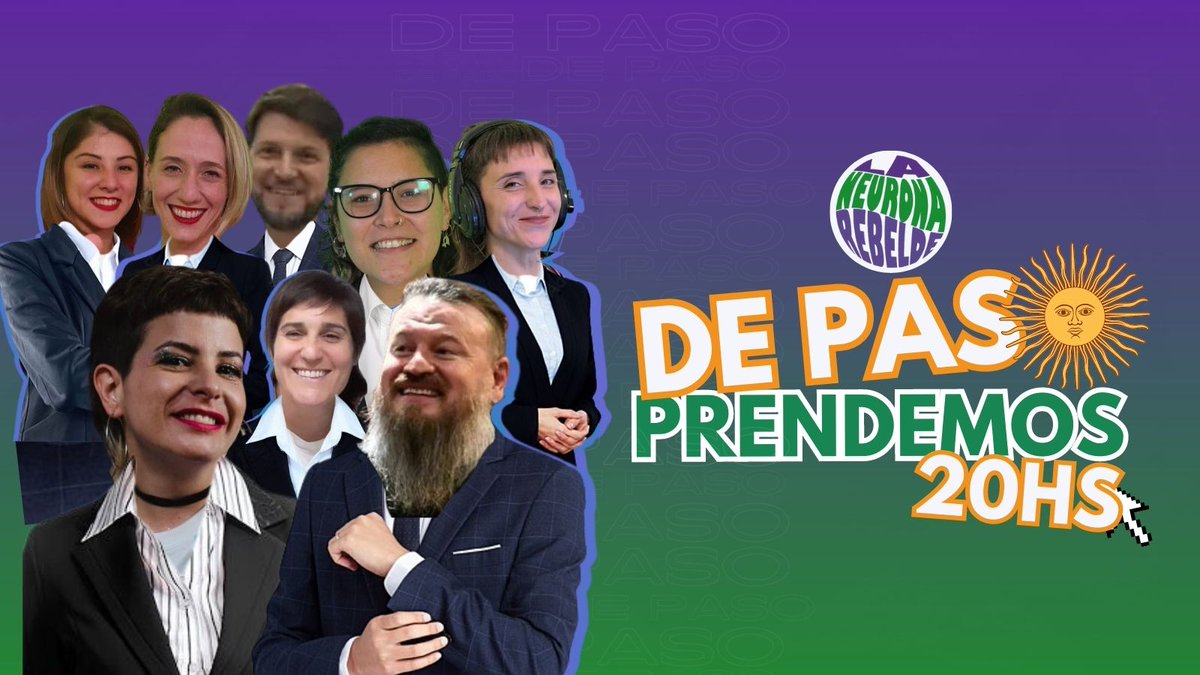 RebeldeNeurona's tweet photo. 🗳️DE PASO STREMEAMOS - EDICIÓN ESPECIAL🔥

🥳HOY 20 HORAS || TE ESPERAMOS🕜

👉🏽Vivi todo sobre las elecciones junto a nosotres!

🫵🏽Te mostramos lo que nadie te cuenta de lo que sucedió hoy durante las PASO🫵🏽

🔥CONECTATE Y SEGUÍ ACTIVANDO LA NEURONA REBELDE!🔥 https://t.co/JdhD7IlMd9