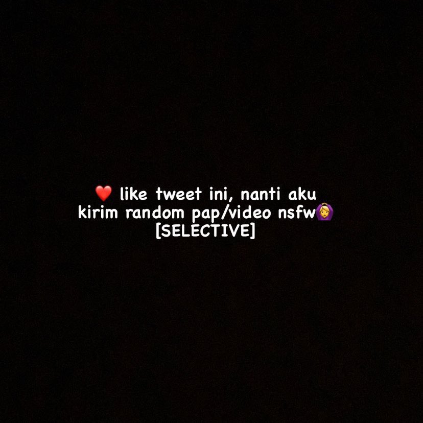 nonaktiflg's tweet photo. Mau bagi2 yang udh follow aku aja🤭 https://t.co/UFSCzcubNt