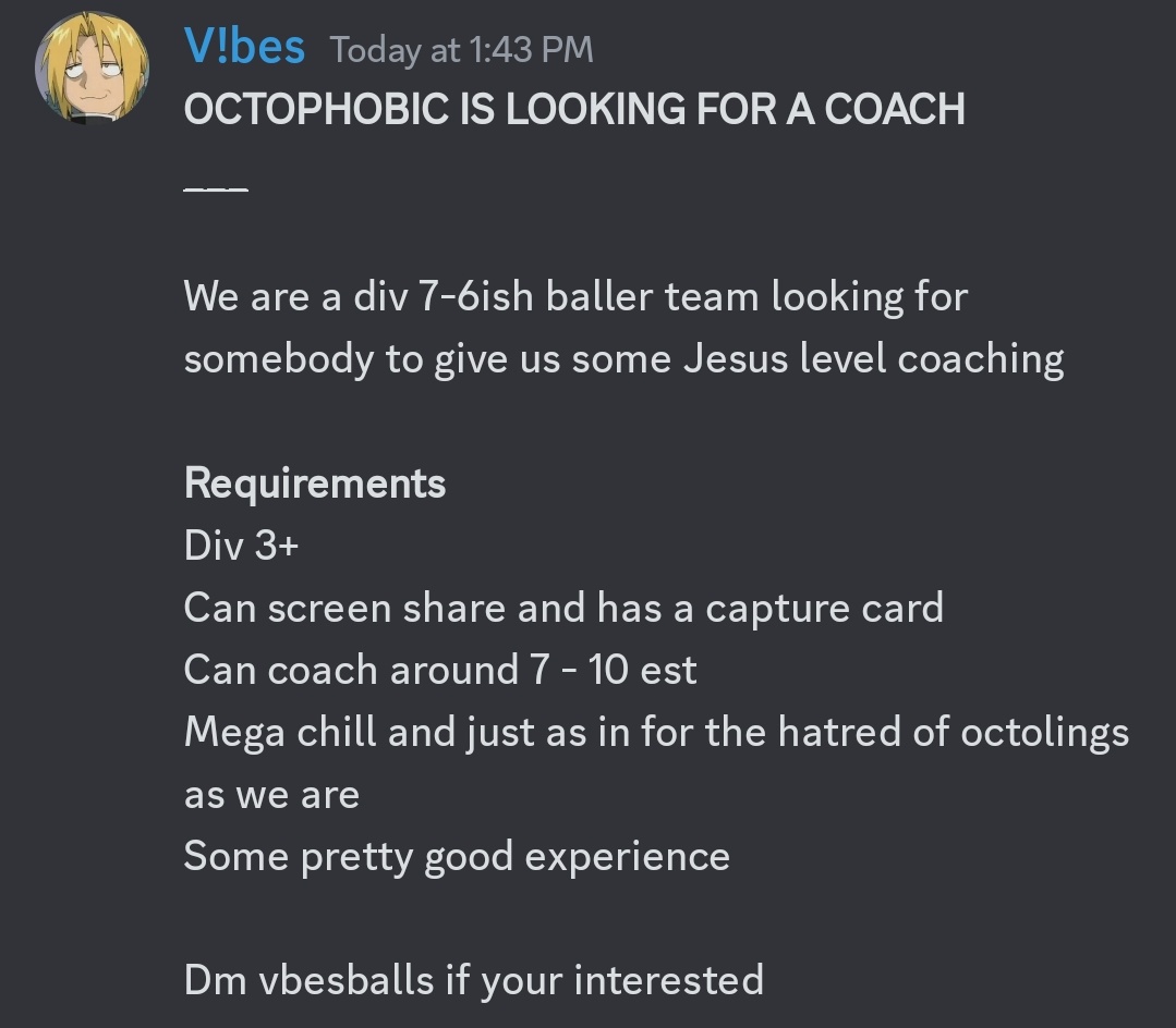 Octophobic tweet media