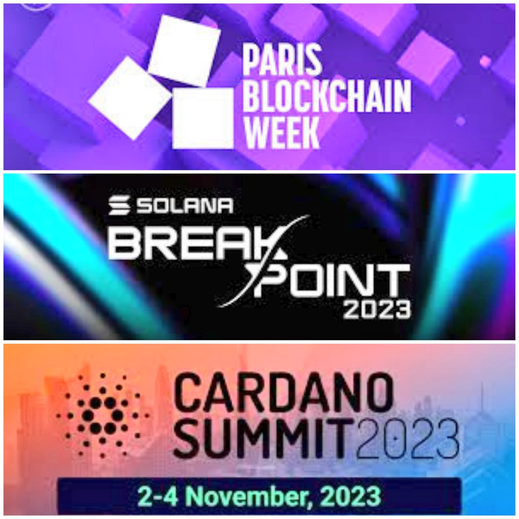 MoneimIQ's tweet photo. أهم الأحداث التي قد تأثر على سوق العملات الرقمية الأسبوع المقبل :
مؤتمر #ParisBlockchain Week هو حدث سنوي يجمع بين رواد الأعمال والمستثمرين والخبراء في مجال البلوك تشين والعملات المشفرة
حدث #SolanaBreakpoint العالمي يهدف إلى جمع المطورين والشركاء
وحدث #CardanoSummit الجيل الثالث https://t.co/SZIPOC190Q