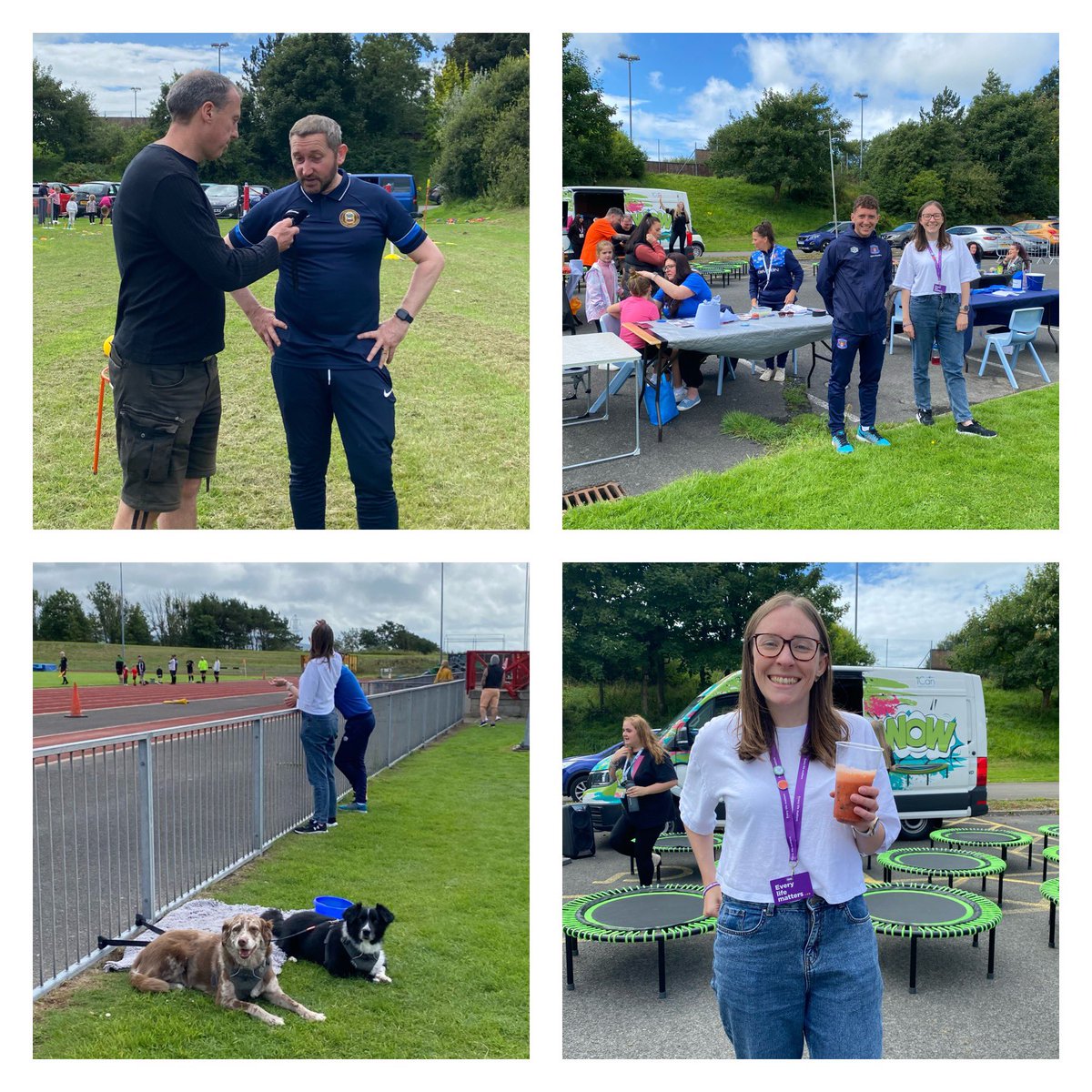 WTFCumbria's tweet photo. Wellbeing Through Football’s first event at Cumbria Sports Academy ✅
Beautiful day 🌞
Wonderful partners 🤝
Passionate game ⚽️
Great messaging 🪧
Next one 10/9/23 in Carlisle 🏟️
Thanks also to @CE_Mind @Mike_Zeller1 @sbdfc99 Ben Snowden CFA &amp; Meg &amp; Odie for being SO good! 🐾 https://t.co/2FSTbNCPe5