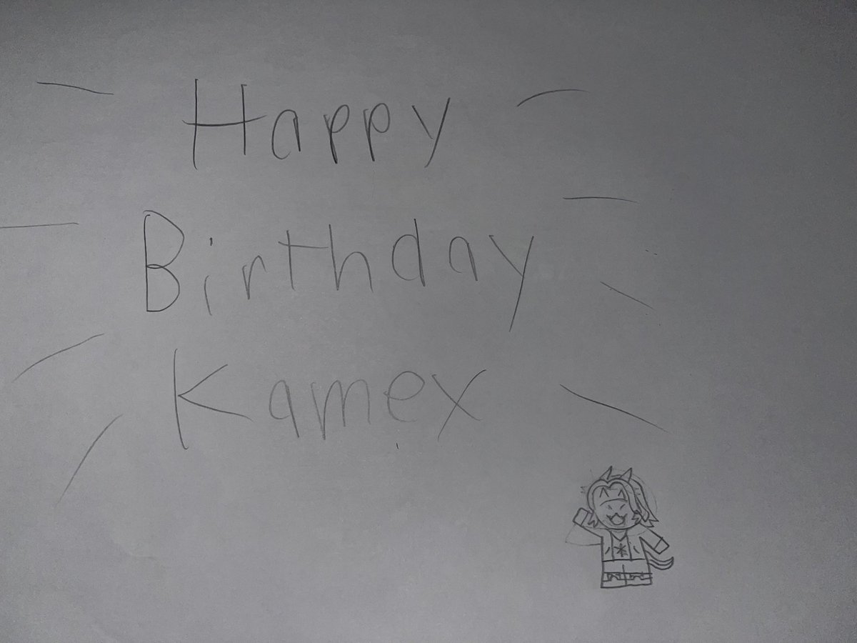 joeva005's tweet photo. Happy Birthday @KamexVGM, I wish you good luck for the rest of the year.🎉🎂🥳🎈🎁
#Kamex #Ace #fanart https://t.co/Y3mCOLdEE2