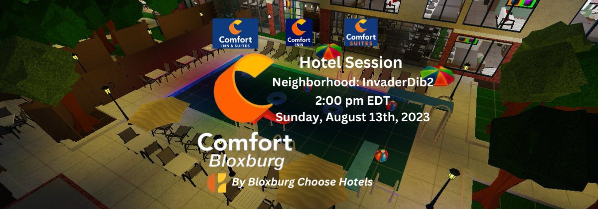We are hosting a hotel session starting now (8/13/2023) at 2:00 pm EDT in the neighborhood server: InvaderDib2, we hope to see you all soon!