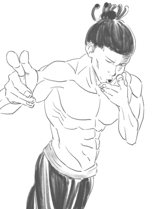立川葵ちゃん描こうとしたけど今日筋肉ばっか描いてたせいか上手く描けない... から代わりの葵描いた