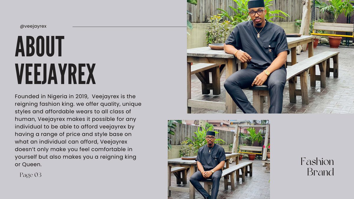 veejayrex Fashions tweet media