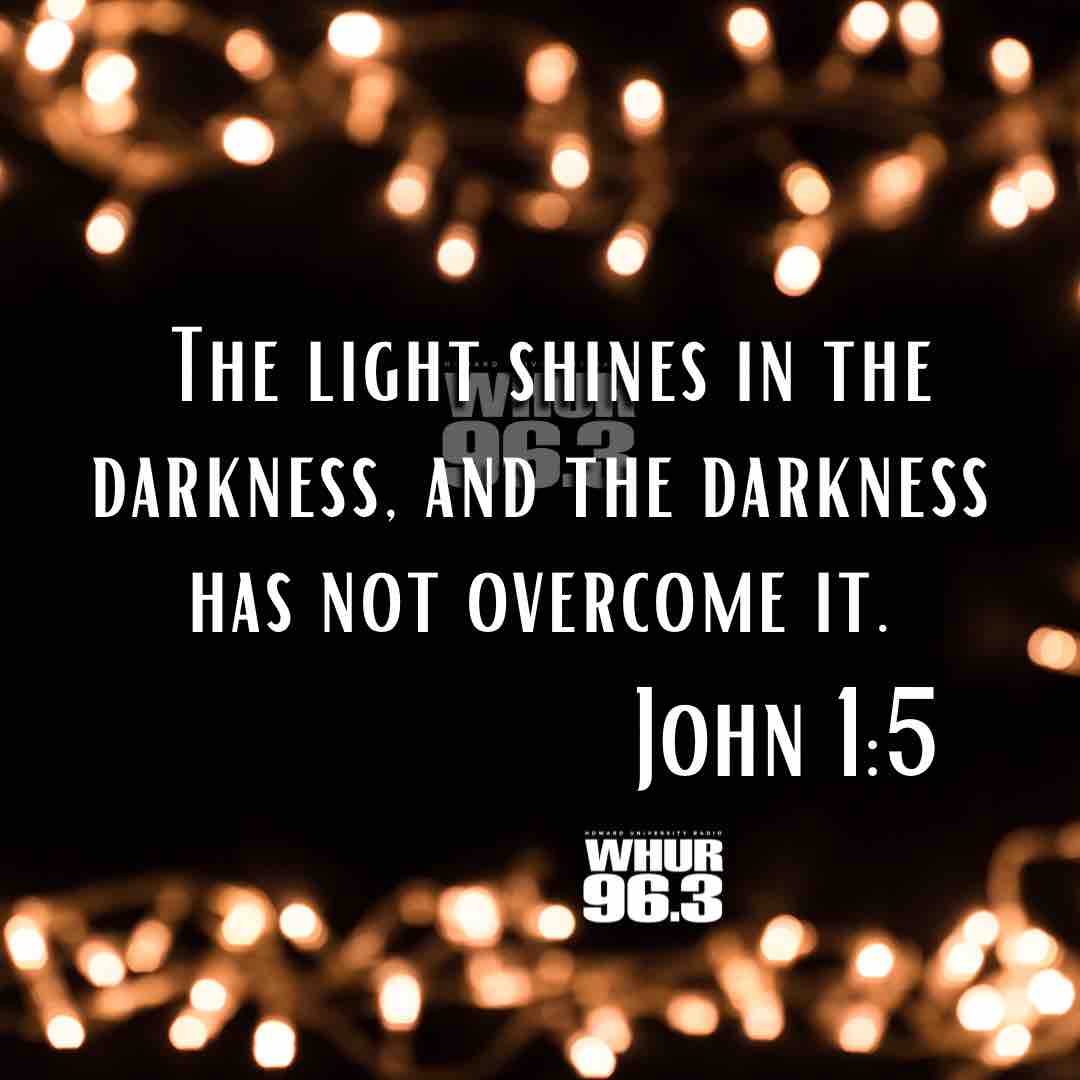 WHURfm's tweet photo. Fear and darkness have no power.  #WHURLOVE https://t.co/fOYYdWWSsa