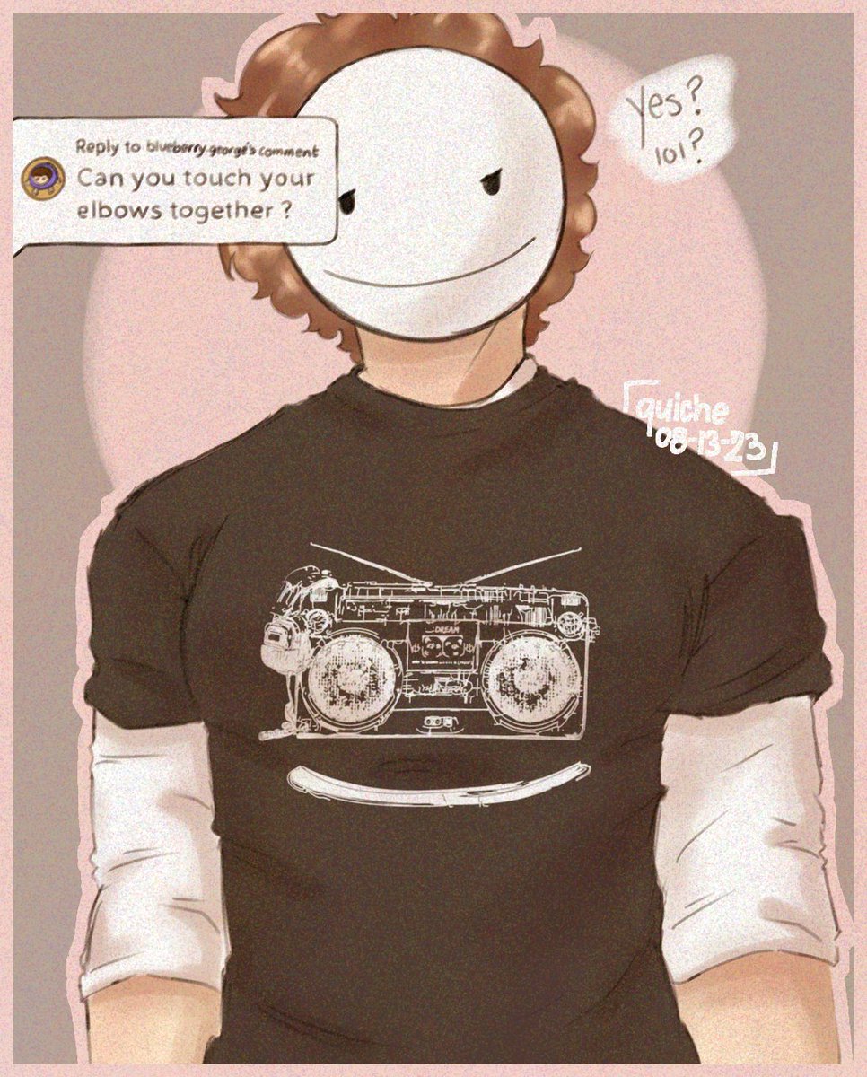 WhoTookQuiche's tweet photo. Can you touch your elbows together?
[#dreamfanart] https://t.co/fOD2vPxARR