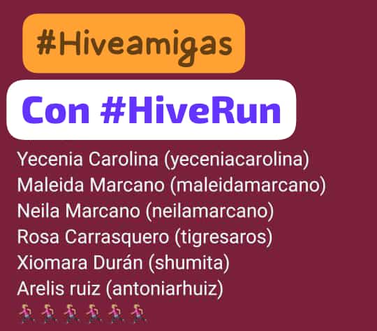 neilamar2014's tweet photo. Seguimos creciendo las #Hiveamigas y el equipo de #HiveRun a nivel nacional, ya con los amigos de Barquisimeto somos 14 participantes... Vamos por más... Únete a la gran experiencia de #HiveRun
#HiveRun #Hiveamigas #Friends #HiveSucre #Deportes #Sports #Lifestyle https://t.co/V0lw5s48xm