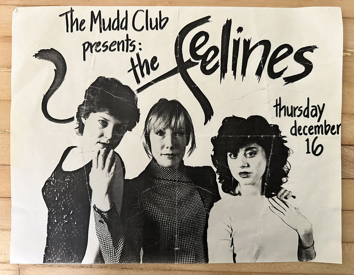 audreyjgolden's tweet photo. Do you know about this band? Help me w/info! Based on Mudd Club years, the flyer would have advertised a show in 1982. I’d love to know more if you have any info! #muddclub #muddclubnyc https://t.co/3412DyobOA