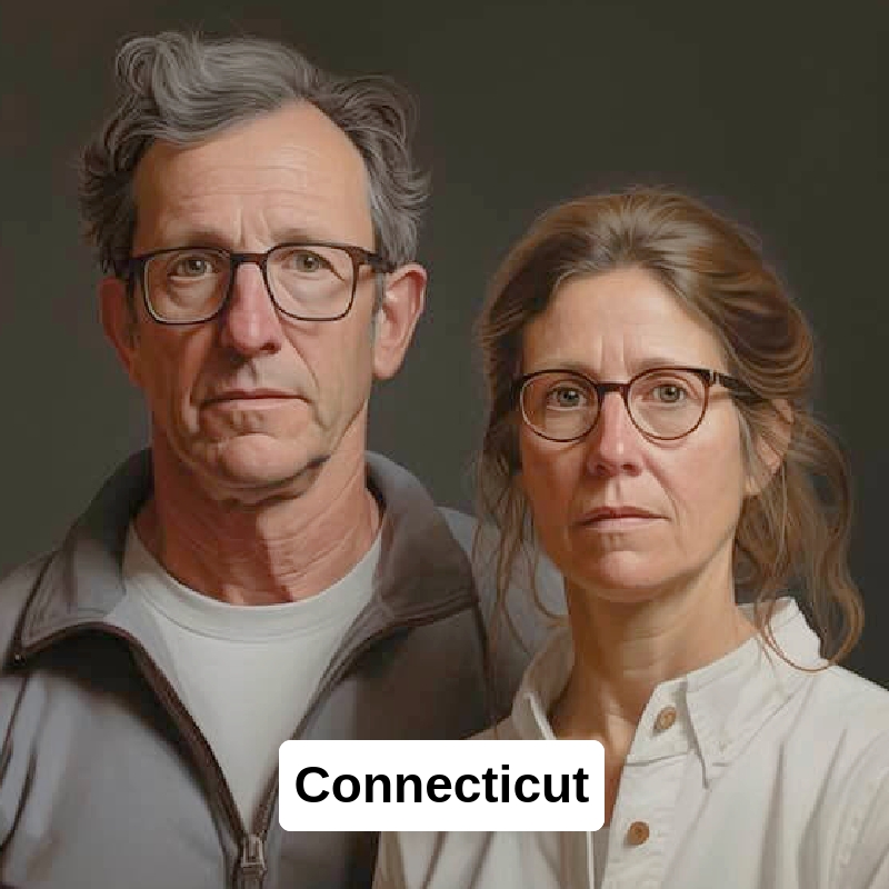 Travlerz2's tweet photo. From New York to Nevada, this is what AI thinks people from all 50 states look like.