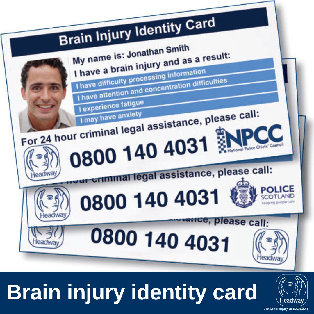 HeadwayUK's tweet image. The personalised Headway Brain Injury Identity Card is designed to help identify brain injury survivors and ensure that they receive an appropriate response and support.

Apply for yours here headway.org.uk/supporting-you…