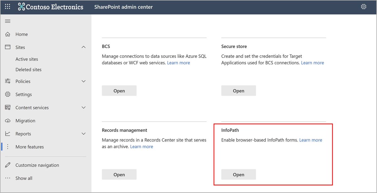 WonderLaura's tweet photo. Support update for InfoPath Forms Services in Microsoft 365
-> Hint: theyโre still retiring it in 2026, here are all the details
https://t.co/MtI6Sl2qUC
#Microsoft365 #InfoPath https://t.co/FYnoqCNHP3