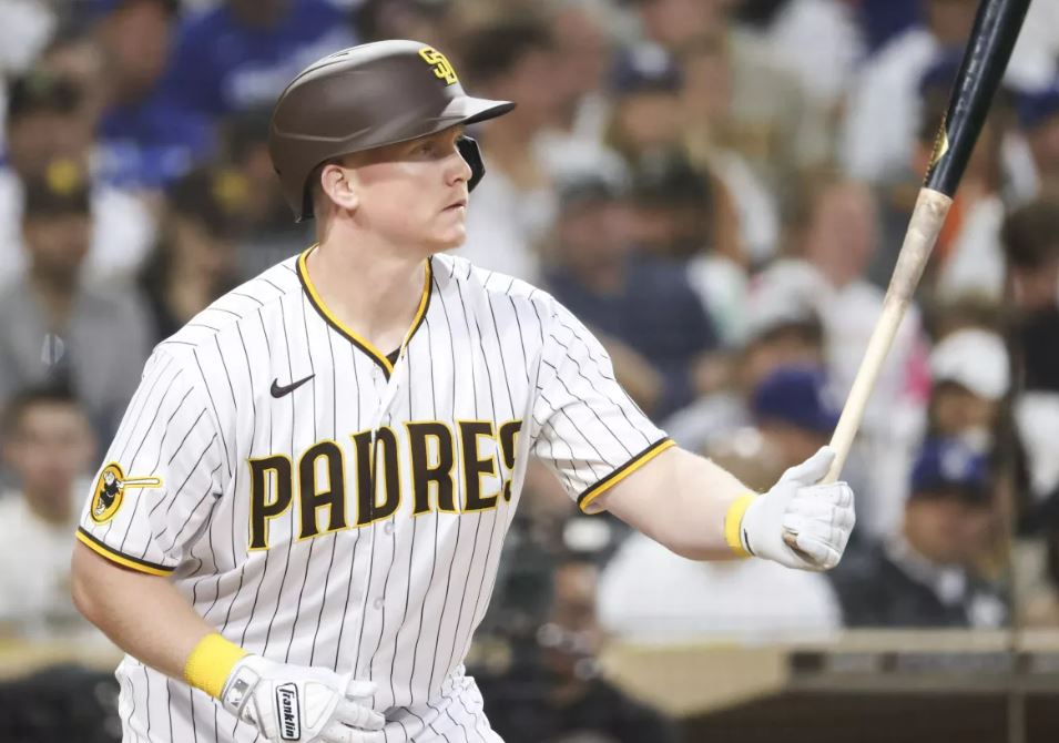 sdutSanders's tweet photo. #Padres pregame:

Garrett Cooper at first base as Friars look to get him going; #Dbacks moves and a look at Seth Lugo vs. rookie Brandon Pfaadt in series finale. 

https://t.co/cI344AK1mX https://t.co/AfnBtdOGzY