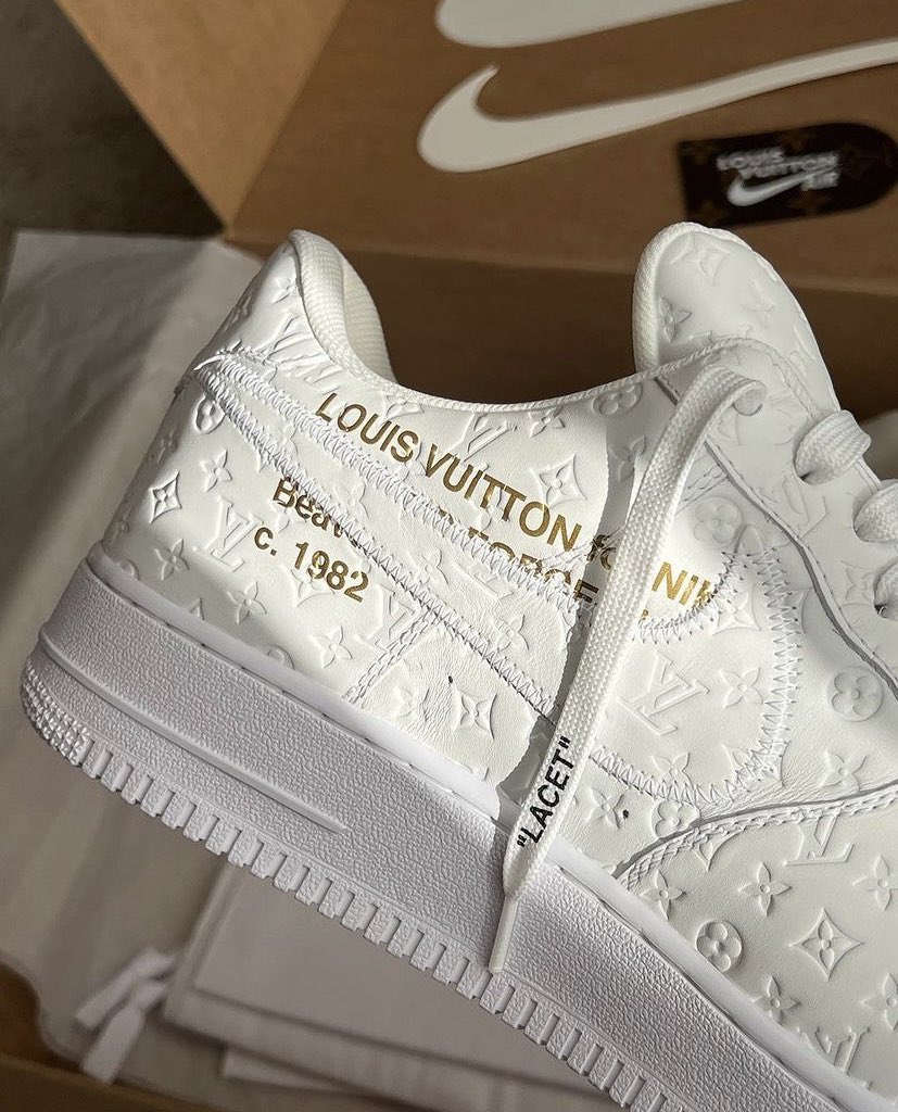 bestoffshoes's tweet photo. Louis Vuitton x Nike Air Force 1 ✨ https://t.co/i8fFWsfthl
