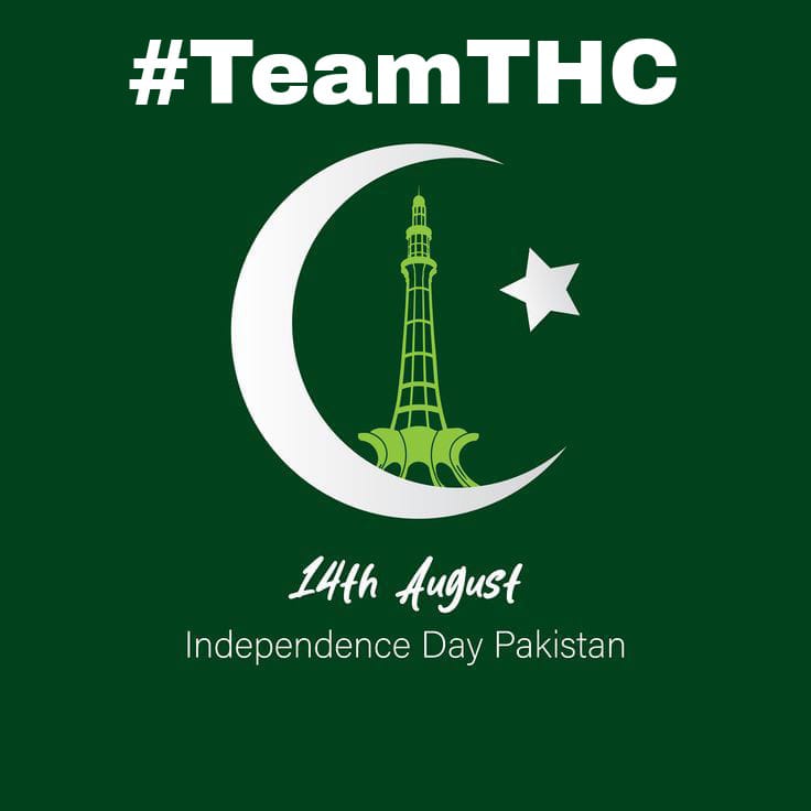 Fn_says's tweet photo. Celebrating 76 years of cooperation, sturdiness, and fortitude! To all Pakistanis, a happy 14th of August! Let's keep collaborating for a better future.
#TeamTHC https://t.co/mqUhIgtbGI