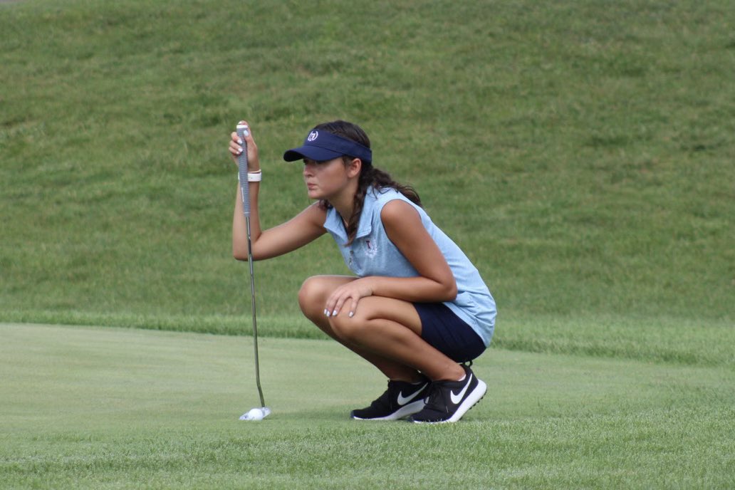 BraveGirlsGolf's tweet photo. Tuff lost against Harrison (203 to 217). Co-medalist was @GoerssKeylee. Ella Schulte with her PB (48). Will we back in action on Monday the 14th at OCC against Lakota East at 1pm. Go Brave! https://t.co/5WhY7TPh3N