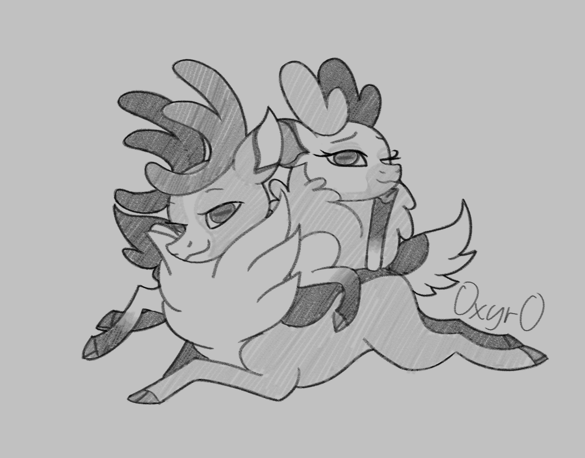 Deacotis's tweet photo. Cupid and Vixen look like they could be siblings and ruin everyone's life (Velvet's)

What if Velvet had two rivals instead of one https://t.co/9izuIDa0mq