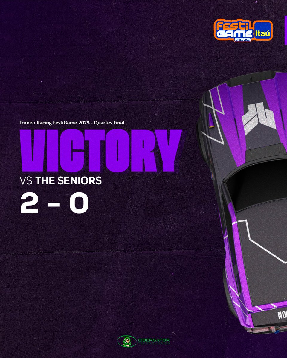 NolaFlightGG's tweet photo. ¡VICTORIAAAA!

Avanzamos a semifinales imponiéndonos 2 a 0 vs #TheSeniors en la @festigame, a seguir así muchachos 🤩

#VAMOSNOLA #RL https://t.co/f3vxtkRsrY
