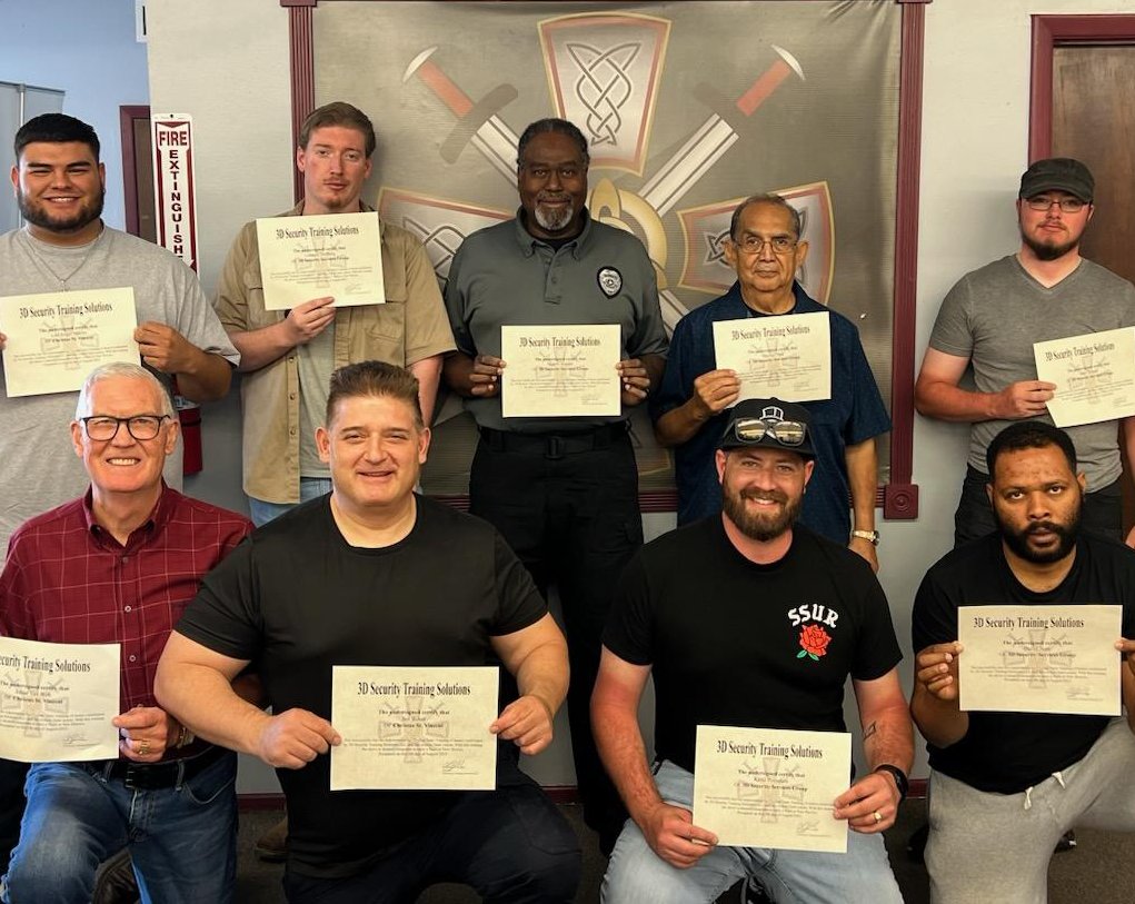 3DSTS's tweet image. Check out those smiles! That's what getting Taser certified can do for you! 😁
Congrats to all!

#taser
#selfdefense
#defensetips
#communitysafety
#personalprotection
#safetytips
#crimeprevention
#security
#3dsts
#tgonm