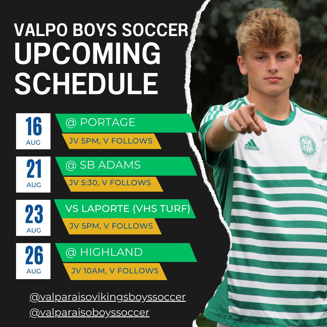 nsiewin's tweet photo. Come cheer on Valpo Boys Soccer! @ValpoHS_Soccer @ValpoHS411 @AthleticsValpo @valpolife https://t.co/86uIAhqrlz