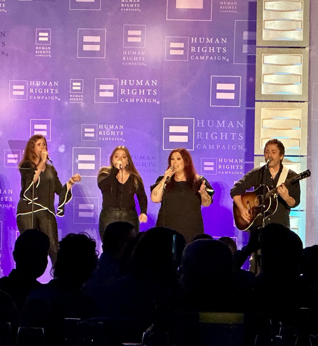 SenToniAtkins's tweet photo. #TeamToni attended @HRCSanDiego’s annual dinner, supporting the important work @HRC does to ensure equality for #LGBTQ folks across the country #WithoutException. Thanks to @HRC_President @KelleyJRobinson, @WilsonPhillips, @DGComedy, & Dylan Mulvaney for joining us in #SanDiego. https://t.co/tEVkuzWQaN