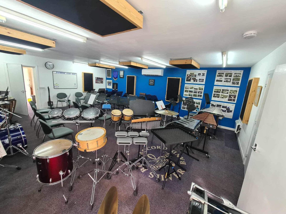 bonaccordband's tweet photo. We’ve had a busy weekend giving our band hall a refresh (inside and out!) All ready for rehearsal tomorrow.  Many thanks to all who helped! https://t.co/NrqqiVlqei