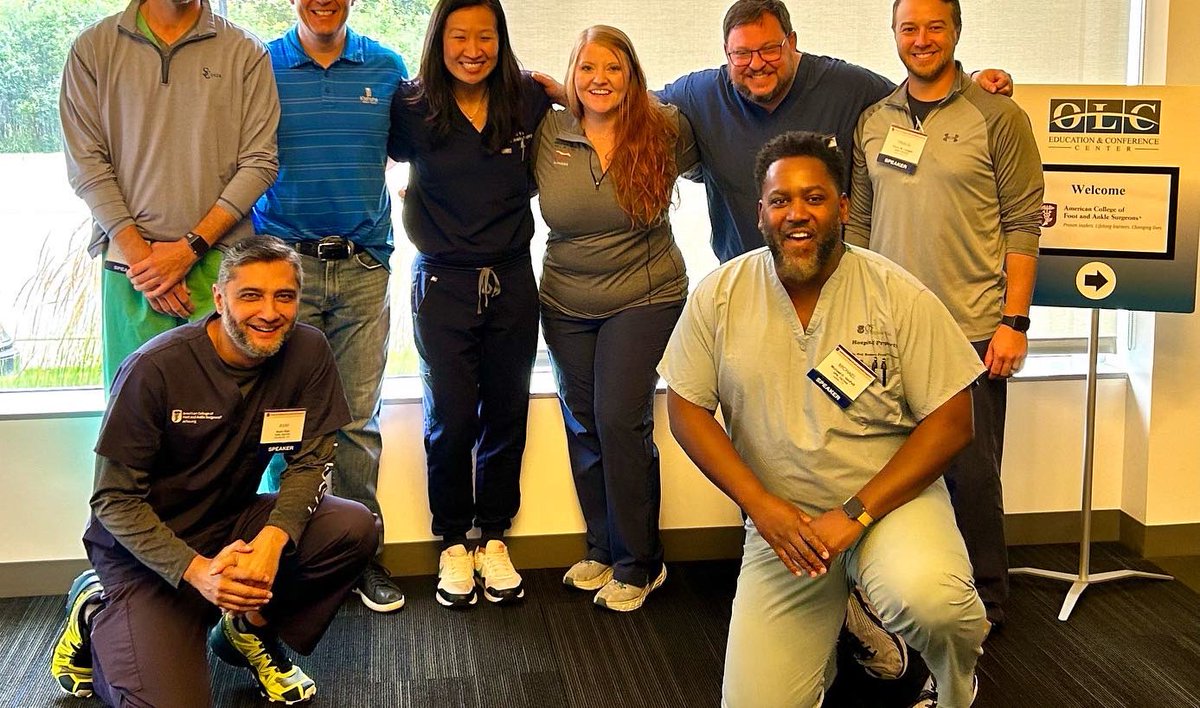 Tmlangan's tweet photo. Had a great time in Chicago helping out with the ACFAS Arthroscopy Skills Course. Fun group of people to work with!
#Footandanklesurgery
#Arthroscopy https://t.co/bohrr0FJu1