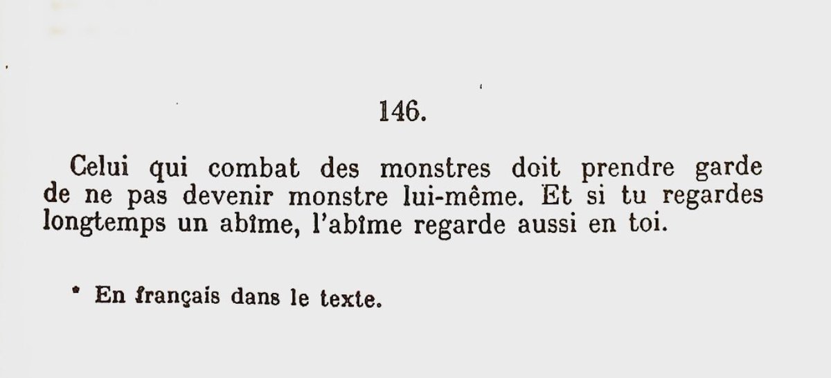 o_exacoustos's tweet photo. Par-delà le bien et le mal (Friedrich Nietzsche, 1886). https://t.co/MvNrjkfu1U