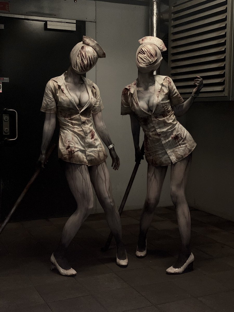 Silent hill bubble head nurse 💉🩸 https://t.co/Xcpj4jjedl