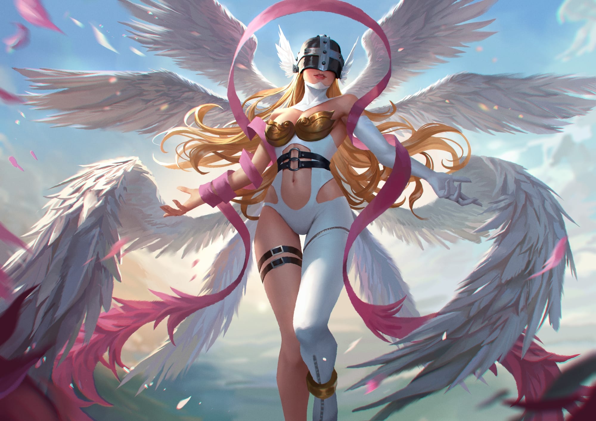 Victoria (Commissions closed) on X: "Angewomon fanart 🥰 #digimon #angewomon  #illustration #drawing #fanart https://t.co/1QWCBkidpj" / X