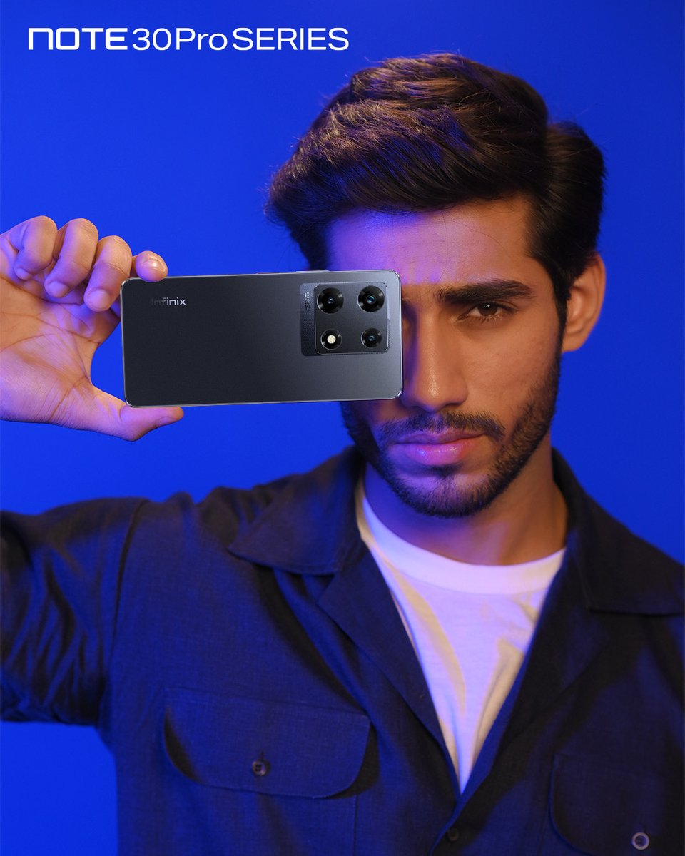 InfinixPakistan's tweet image. Eyes on me.📷

#InfinixPakistan #TakeCharge #AllRoundFastCharge
#InfinixNote30ProSeries