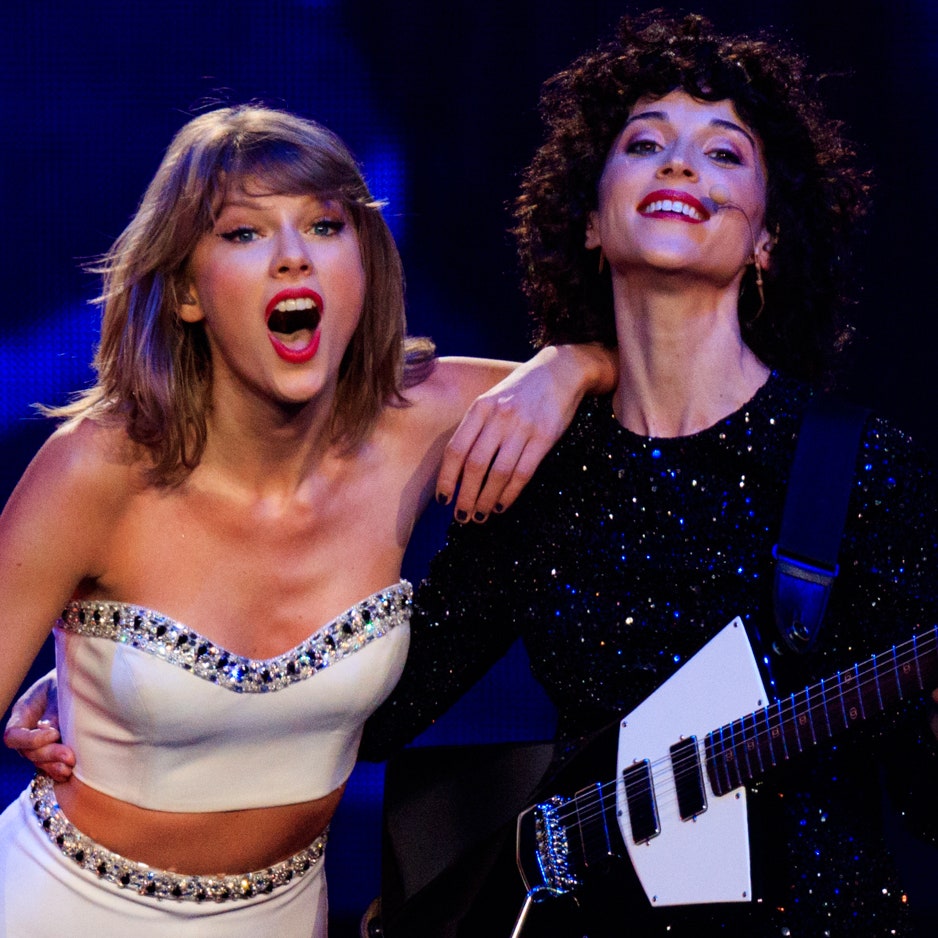 TheSwiftSociety's tweet photo. 📲| “Cruel Summer” co-writer St. Vincent attended The Eras Tour

 "70,000 people singing cruel summer." https://t.co/esfF9C1F8h