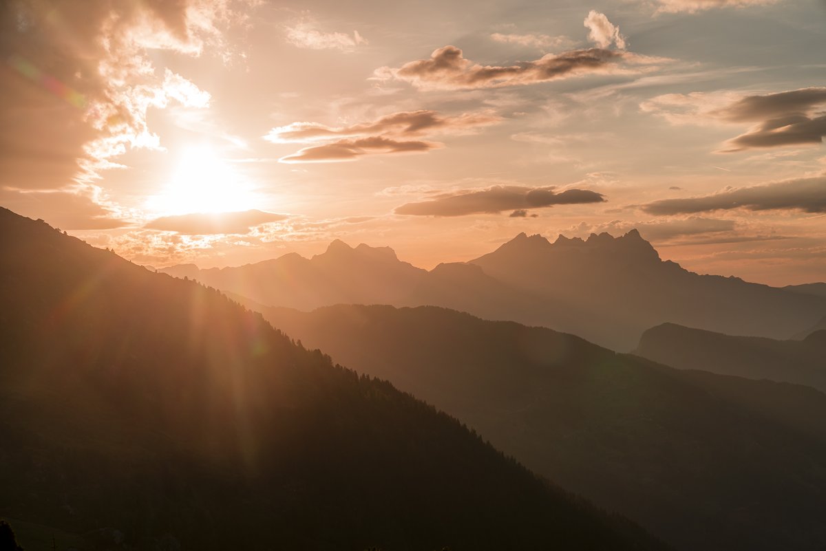 Dents du Midi Blicke sind immer grossartig - und manchmal noch etwas grossartiger 😊