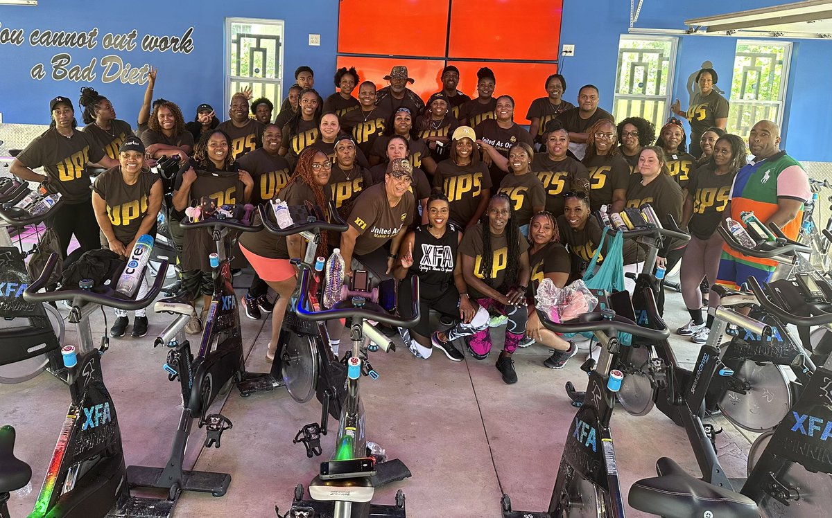 2nd Annual CPAABRG Cycling Event with XFatazz Cycling Studio on the south side of Chicago. Supporting Black Owned Businesses and Wellness Month! We had a ball! @CPAABRG @CP_UPSers @UPSers @CarolBTome @jzz1mcm_maria @CraigW9880 @darron4life @mccray_toy @dec9mxh