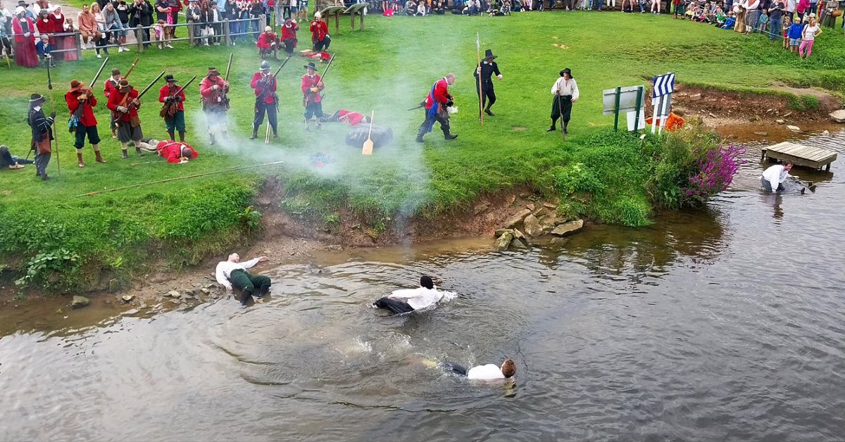 godolphinsrof's tweet photo. Godolphin's: the only SK regiment keen to get shot in a river! https://t.co/YRcD3HDsZ2