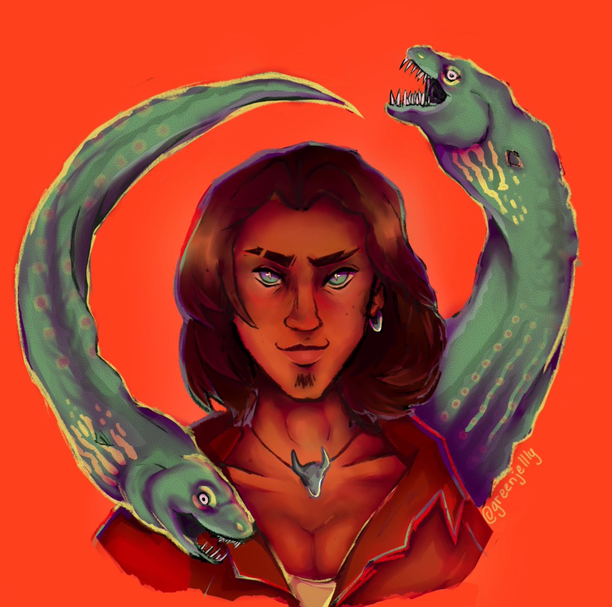 fishcabinn's tweet photo. beware of eels ⚠️:
#alejandrotd #totaldrama #totaldramaworldtour #procreatepocket https://t.co/8QflEr6DTU