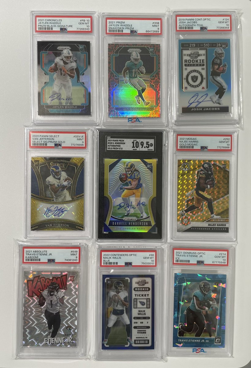 NFLCardFormula's tweet image. 🚨 SUNDAY SALE 🚨

SHOOT ME OFFERS🫡
LETS MAKE SOME DEALS💰

RTS APPRECIATED 

@sports_sell @TheHobby247 @HobbyRetweet_ @CardboardEchoes @ILOVECOLLECTIN1
@collectorconn19 @hobbyretweeters @Hobby_Connect @CardsMotor @Nolacardtweets @CJ_Cards2