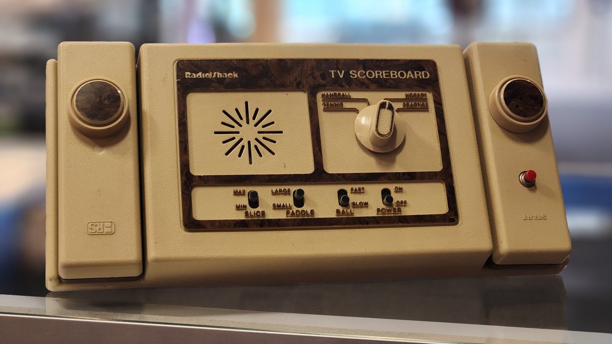 Do you own a Pong console or some other Pong variant 😆