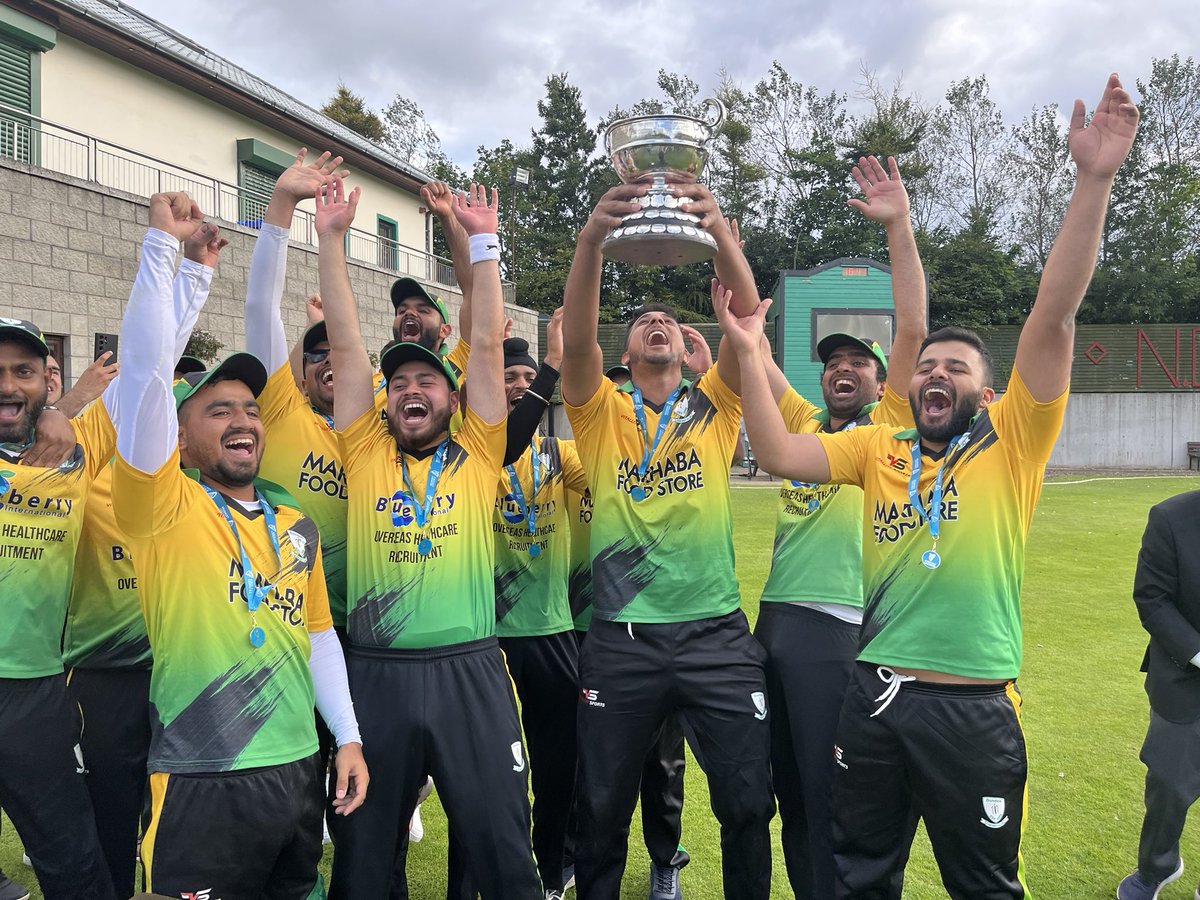 cricketleinster's tweet photo. @DundalkCC @ongar_cricket 🏆GS CRICKET JUNIOR CUP FINAL WINNERS🏆

Congratulations to @DundalkCC, winners of the @gs_ireland Junior Cup! https://t.co/OYzCenQxRR