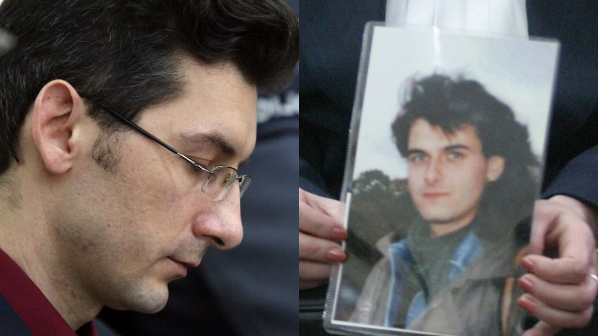 Bkofthedeadpod's tweet photo. Dariusz Janiszewski whose body was found floating in the Ober River in December of 2000. His case would be shelved after six months of no leads, but in 2003 a novel called Amok is published and it has a plot line that is eerily similar to Dariusz murder.
https://t.co/qSxKOcX9EV https://t.co/CnDStIouf0