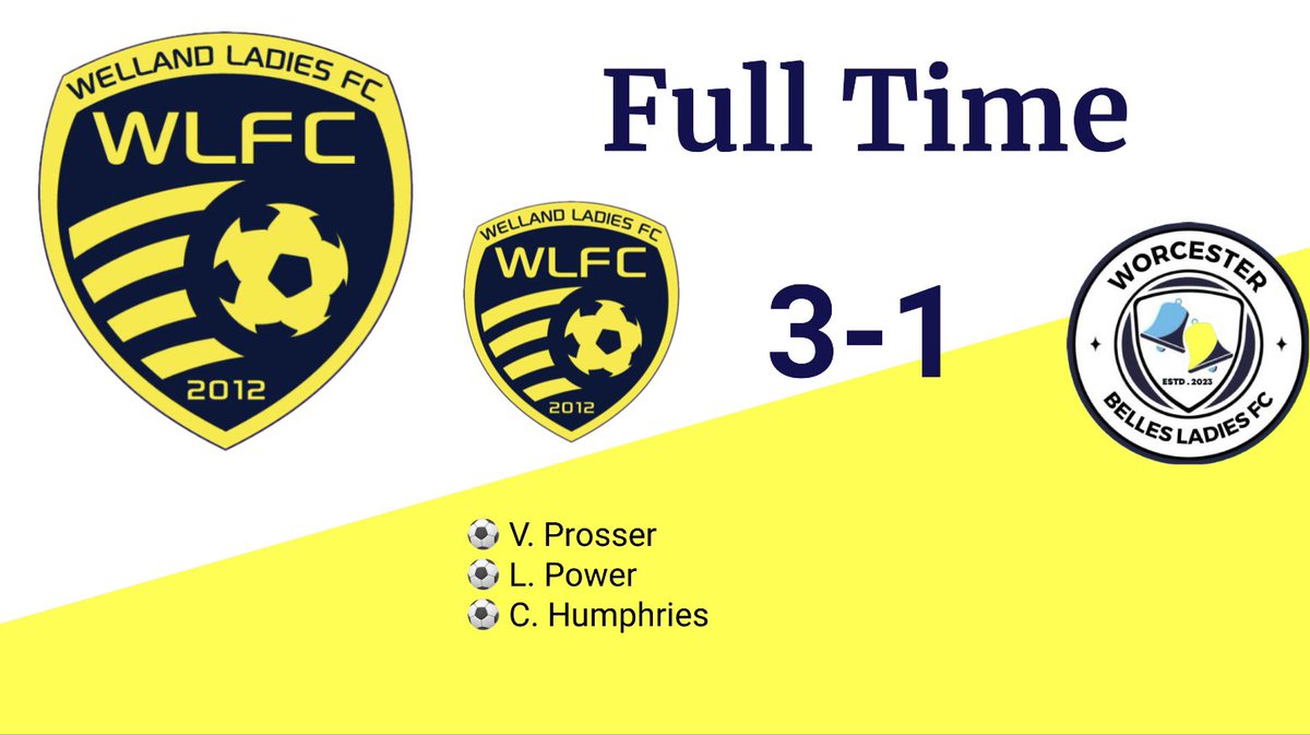 WELLAND LADIES FC tweet media