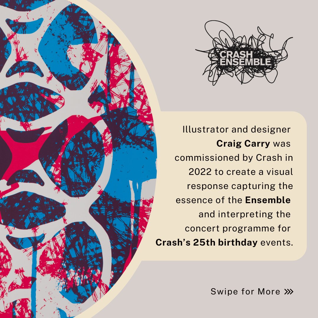 crashensemble's tweet photo. Don't miss the opportunity to enjoy our @crashensemble inspired
@craig_carry exhibition: 𝐔𝐧𝐟𝐨𝐥𝐝
(11-20 Aug) FREE
https://t.co/Nzvd0inSGK
#crashensemble #art #ilustration #KAF50 #kilkenny #music #kilkennyartsfestival @KilkennyArts @artscouncil_ie @DubCityCouncil https://t.co/5rPDjUqHJK