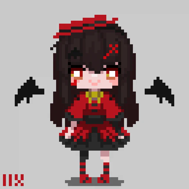 ルアちゃんドット絵