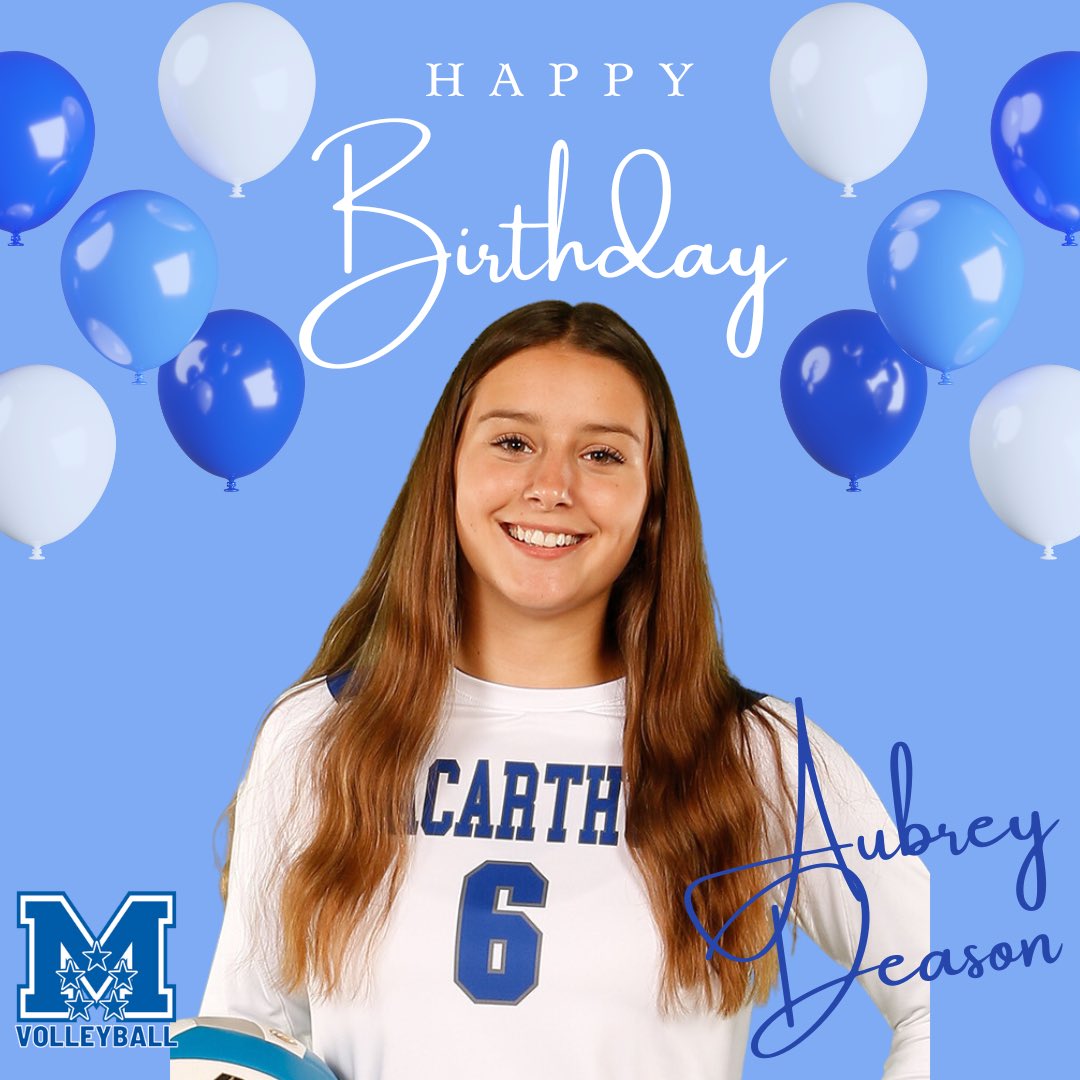 A very happy birthday to our #6 Aubrey Deason!! #6 on the roster but #1 in our hearts! 💗