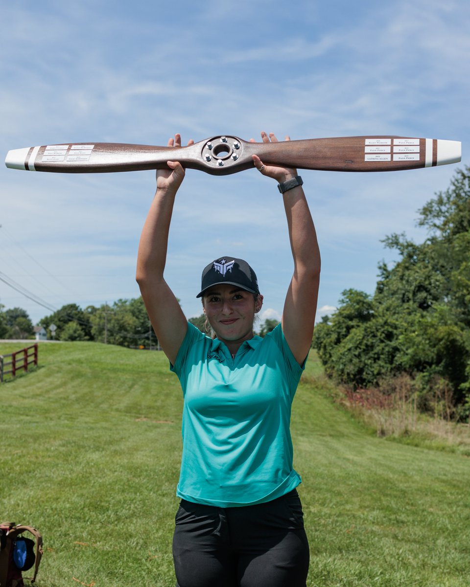 DiscGolfProTour's tweet photo. First DGPT win of the season today ➡️ On Tour episode tomorrow. What a week for Valerie Mandujano! https://t.co/zuNffBDrCA