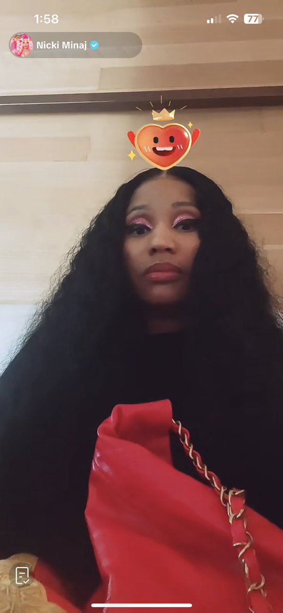 moneesasha's tweet photo. Nicki Minaj reveals on TikTok live that Pink Friday 2 will only have a few features. https://t.co/UXtzAb85AK