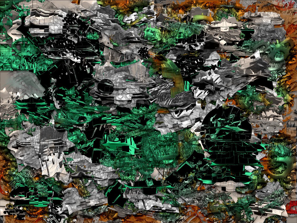Impossible1_NFT's tweet photo. @metalisanft Digital dripping https://t.co/jVKCywDB63