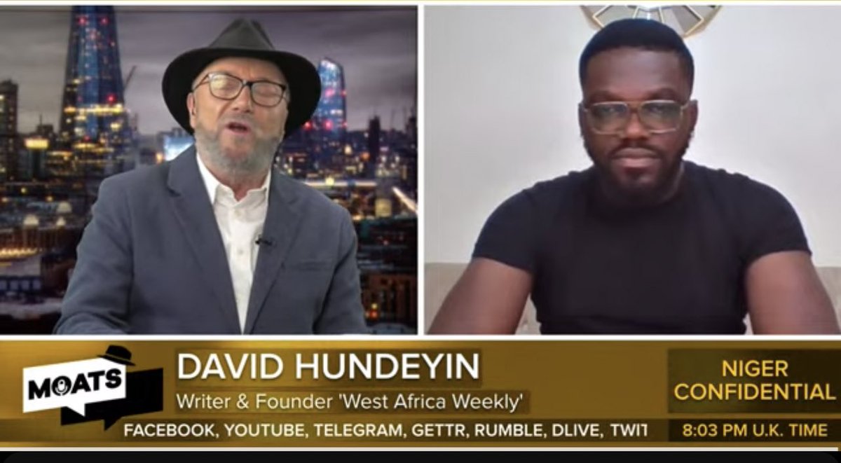 MissPearls's tweet photo. David looking so fresh on MOAT with former British Member of Parliament @georgegalloway !

Tune in on https://t.co/UqdpV1Dzy9 ! https://t.co/z7Hb8CvA6I